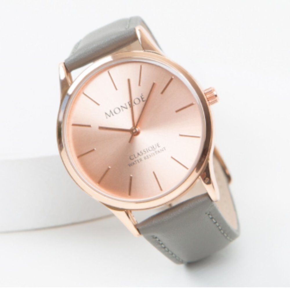 Monroé Classique Watch in Sunburst Solérose​